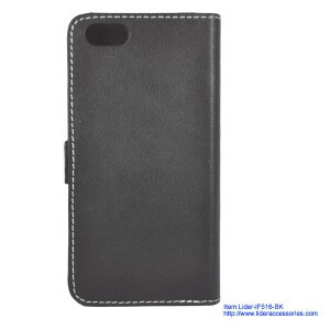 Back view: iPhone 5/5s wallet case