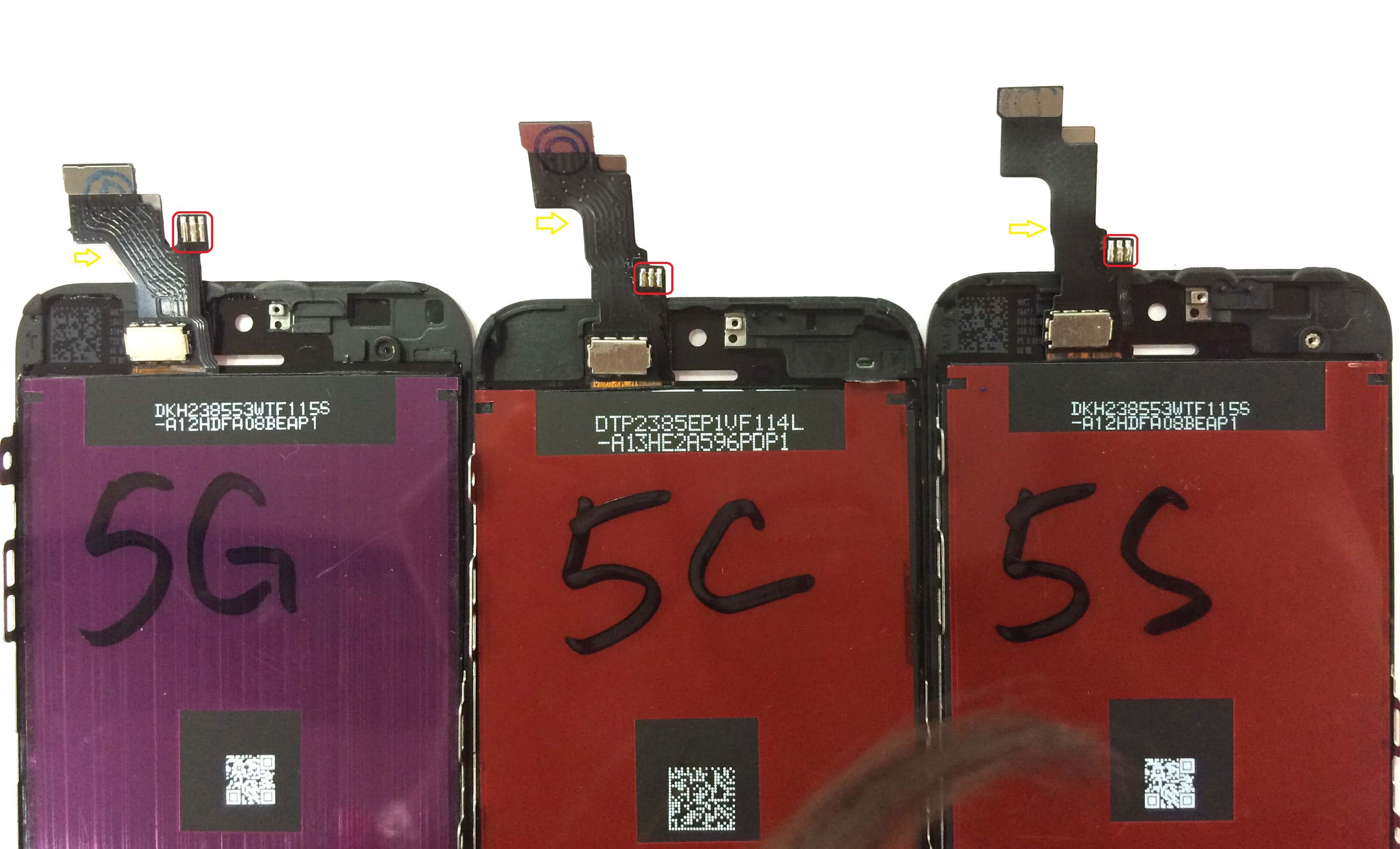 iPhone 5C and 5S LCD