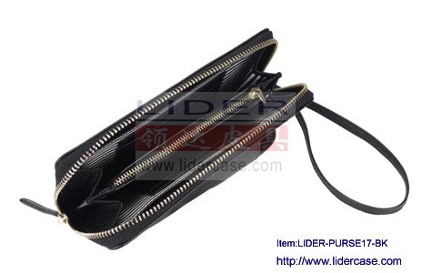 iPhone 6 zipper wallet case with Strap