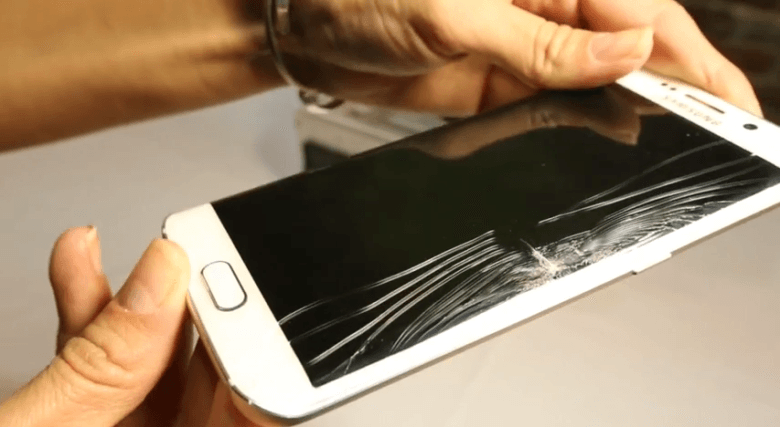 Samsung Galaxy S6 broken LCD and touch