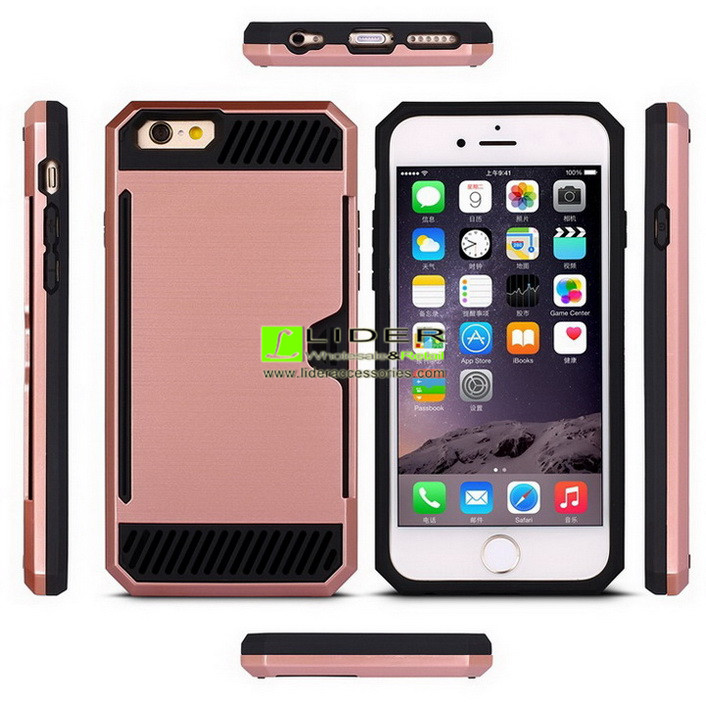 Hybrid anti-shock cases for iPhone 6 6s Plus