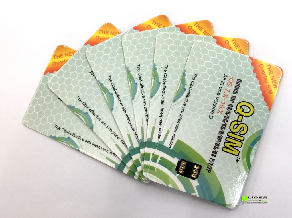 Q SIM unlock for iPhone 4s / 5 / 5s / 6 / 6s / 6 Plus / 6s Plus / 7 / 7 Plus iOS 9.0 - 10.x