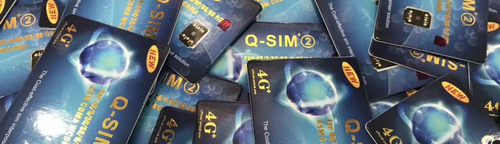 Q SIM 2 unlock for iPhone 4/4s/5/5c/5s/6/6p/6s/6s Plus/7/7 Plus GSM CDMA WCDMA