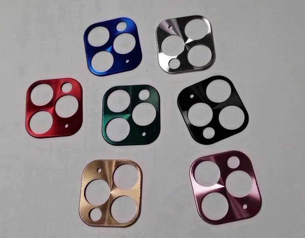 Colors available for iPhone 11, 11Pro, 11Pro Max Rear Camera Protection
