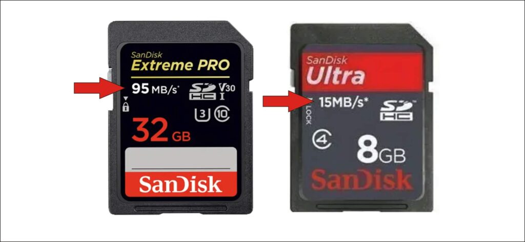 Memory Card Speed